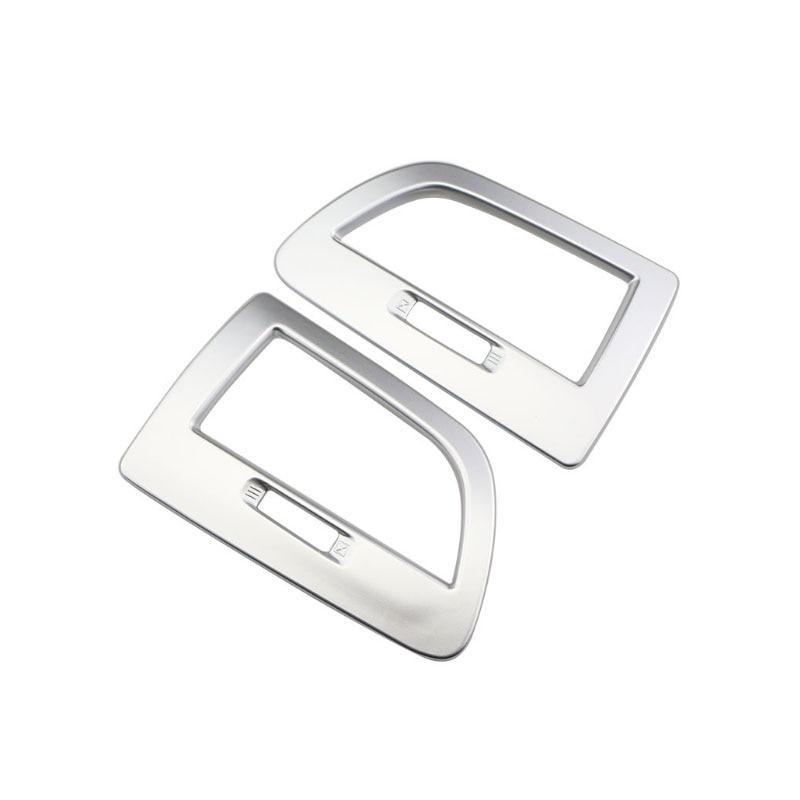 For Samsung QM6 2016 - 2022 for Renault Koleos Car Chrome Air Conditioning Vent Trim Stickers Case  Stickers