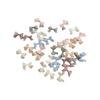 10 Stück Bunte Schleife Perlmuttgarn Schleife Französische Elegante Charms Nagelkunst Dekoration Basteldekoration Kopfschmuck