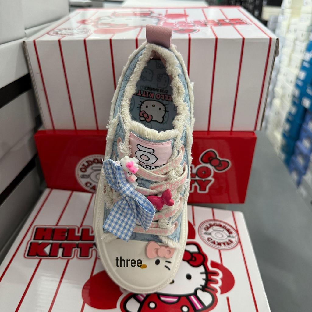 Sanrio Hello Kitty Collaboration Women's Canvas Shoes