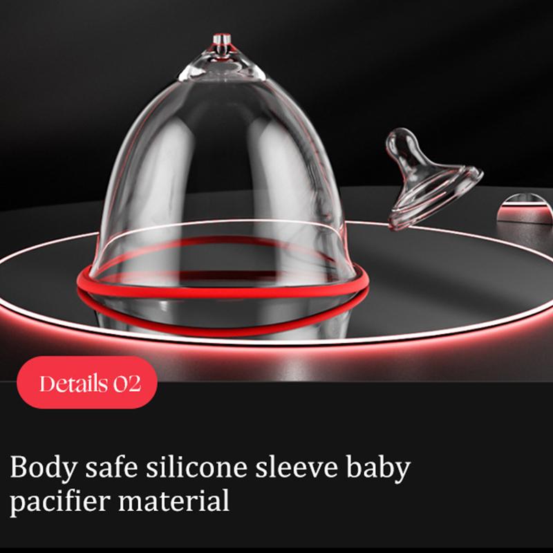 Breast & Buttocks Vacuum Therapy Massager Pump Suction Machine with Cupping Cups Lifting Enlargement Lifting Vacuum Suction