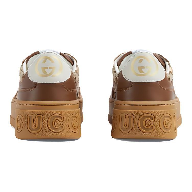Gucci Kids GG-canvas Leather Sneakers 755894 UPG20 2866