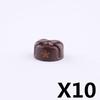 US Soviet British Soldier Figures Helmet M1ssh40 M3 Beret Military Accessories Building Blocks Toys For Children J004