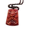 Red Dragon Geometric Fragrance Necklace Sweater Chain Pendant