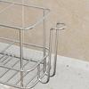 Stainless Steel Toothpaste Holder Multi-slot Electric Toothbrush Stand  Makeup Brush