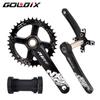 Mechanizm korbowy do roweru górskiego RIRO XT Mtb Hollowtech ramiona korby do zintegrowanej świecy rowerowej Pe 2 korony 104bcd korbowody