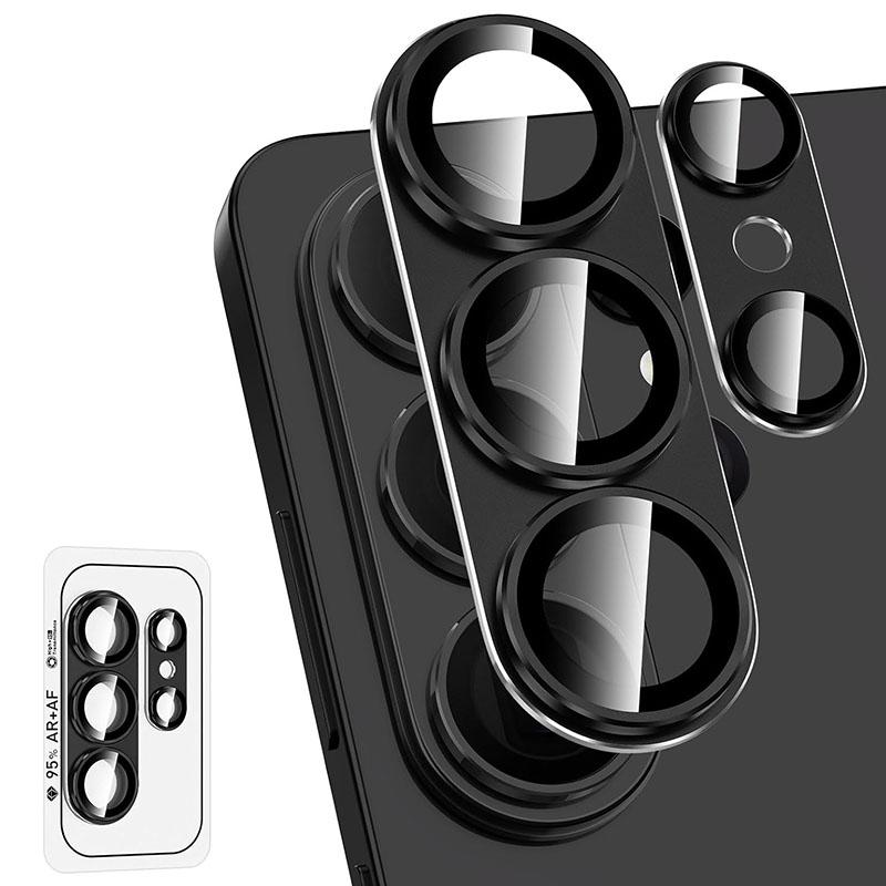

Metal Aluminum Alloy Camera Protector Film For Samsung Galaxy S26 Ultra S26 Plus S26 Back Lens Cover Protective Cap Lens Film For Galaxy S26 чёрный
