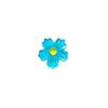 50Pcs 10mm Resin 3D Colorful  Flower  Flatback Rhinestone Scrapbook Wedding Applique  Decor Crafts