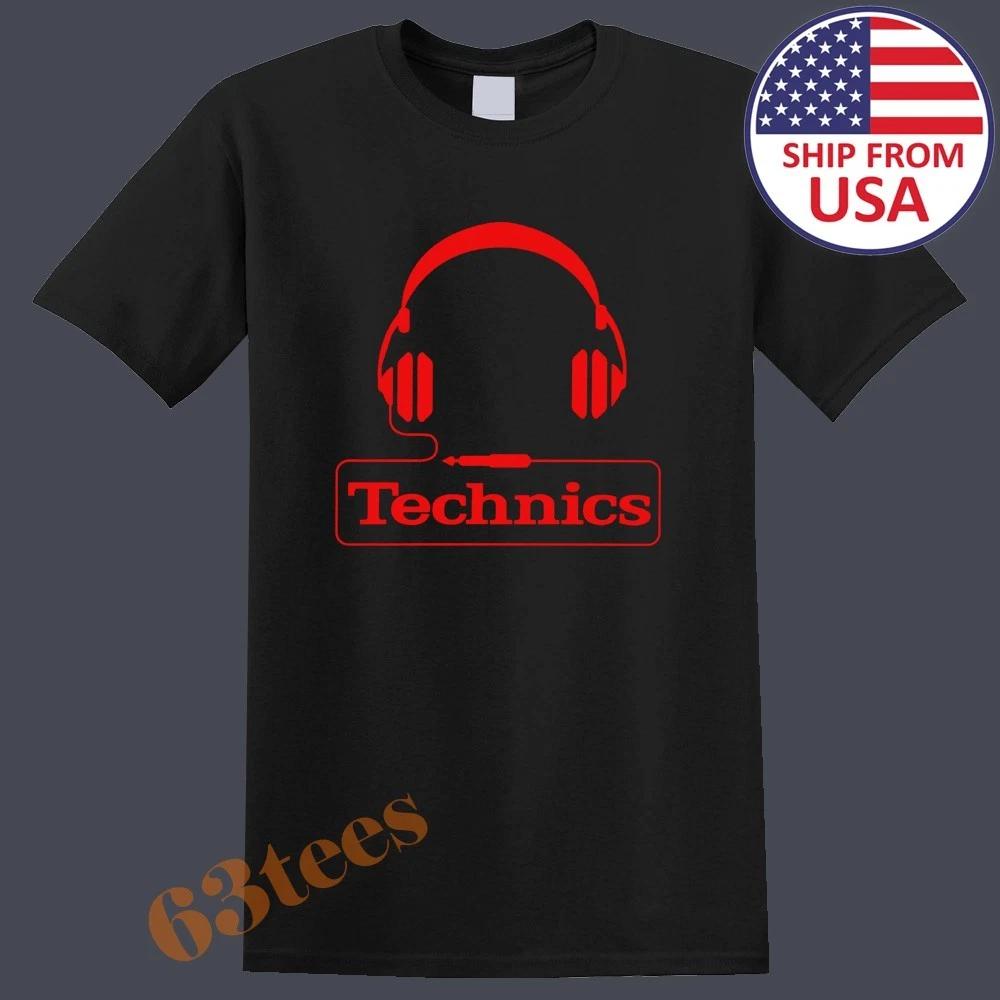 Technics Audio Men s T-Shirt Women s Tee Top Unisex Black Size S to 5XL 3XL