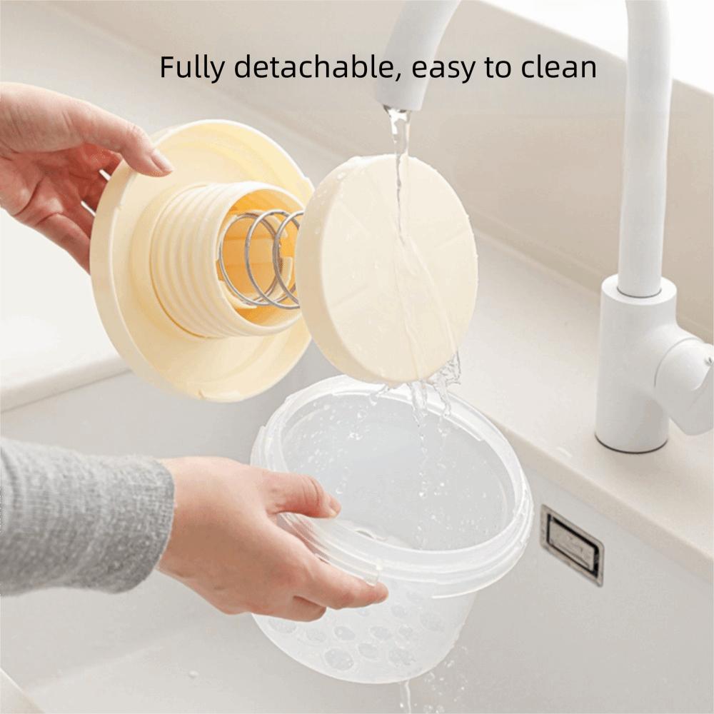 Spring Press Yogurt Whey Separator With Filter Cloth Greek Yogurt Maker  Kitchen Gadgets