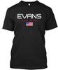 Evans Made In Usa T Shirt In the USA Size S To 5XL