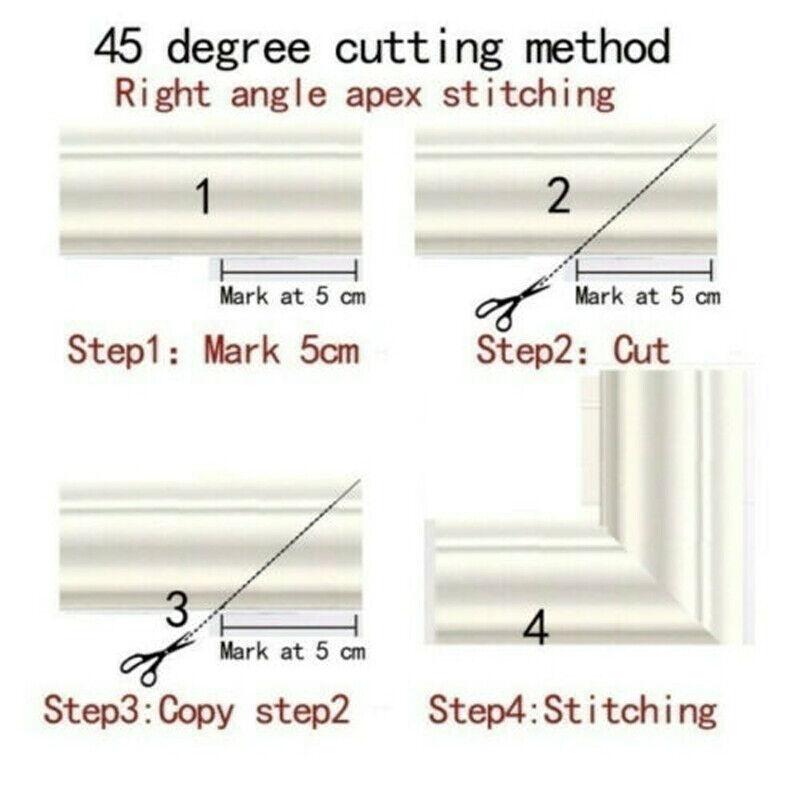 230cm 3D Wall Sticker DIY Decorate Wall Door Frame TV Background Wall Cabinets 3D Embossing Sticker Self Adhesive Decoration