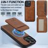Detachable Magnetic 2 In 1 Leather Case For iPhone17 16 15 14 13 12 11 Pro XS Max Air Plus SE Card Pocket Phone Cover