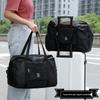 Waterproof Large Capacity Travel Bag with Trolley Strap, Crossbody and Single Shoulder Options