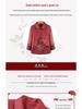 Stylish Spring & Autumn Coat for Middle-Aged and Elderly Women - Long-Sleeved, Two-Way Shirt