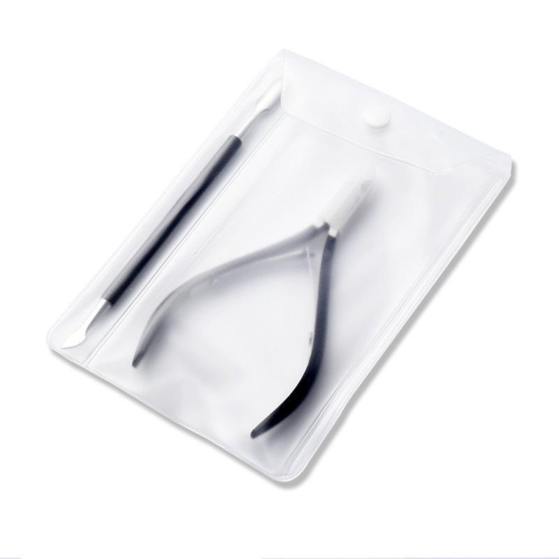 Stainless Steel Cuticle Nippers & Nail Clippers Set for Dead Skin Removal