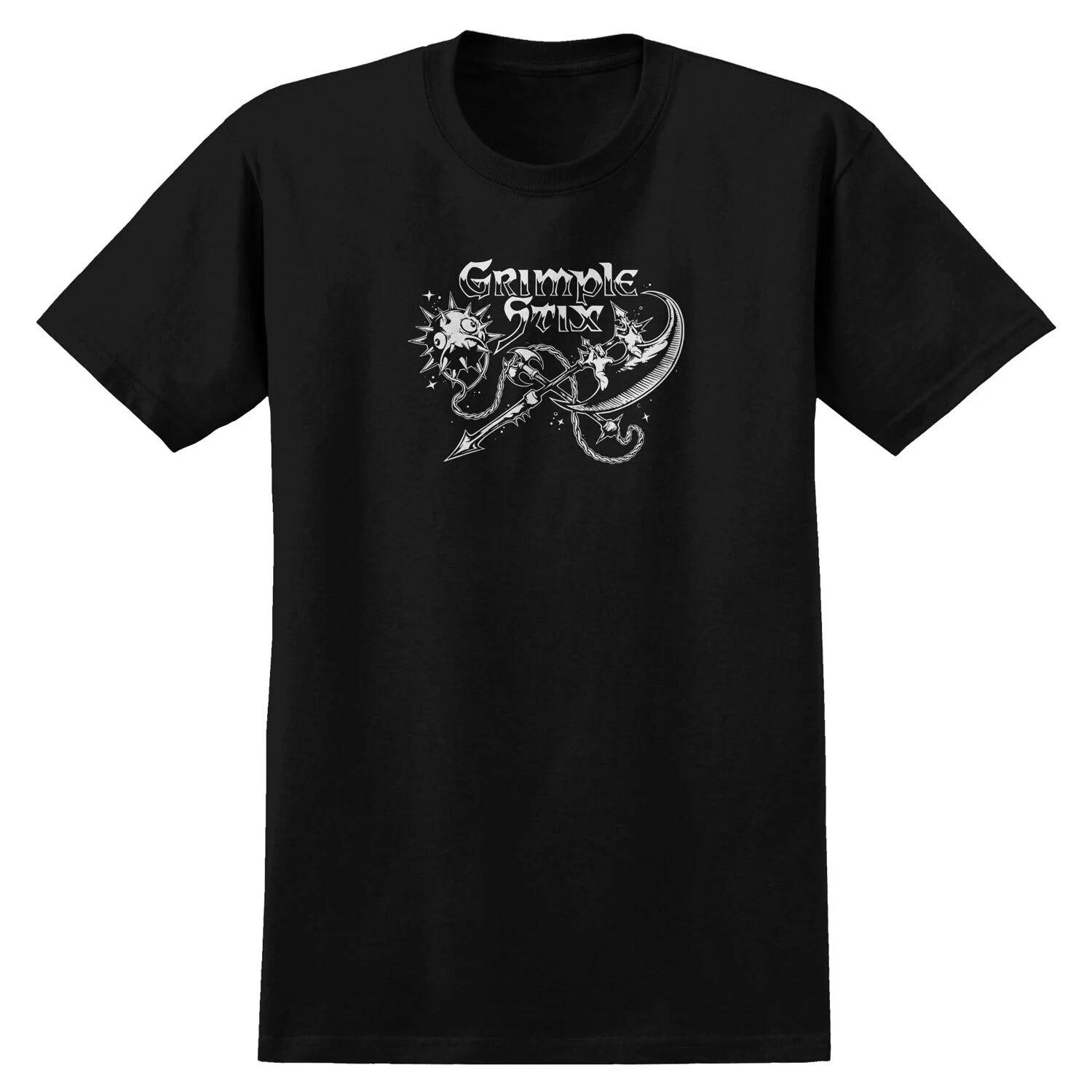 Anti Hero Skateboards Shirt Grimplestix Barbarians Black M