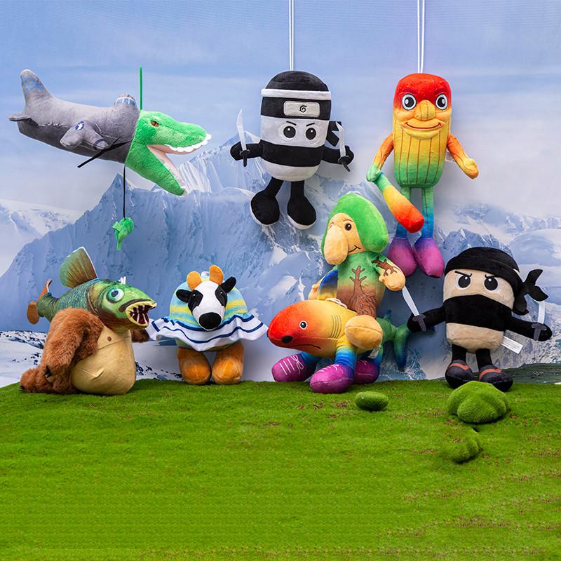 Tralalelo Tralala Plush Tungtungtung Italian Brainrot Al Tralalero Tralala Plush Doll Stuffed Soft Pillow Custom Toys