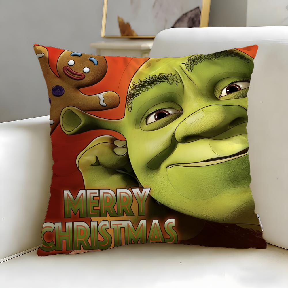 Klasický animovaný film Shrek Povlak na polštář Měkký Snadno omyvatelný Povlak na polštář Univerzální pro pohovku Postel Cestování a Kancelář