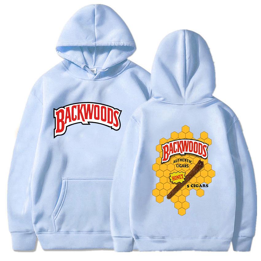 Women Clothes Backwoods Graphic Printing Sweatshirts Winter Warm Casual Hooded Pullovers Streetwear Hip Hop Casual Female Hoody