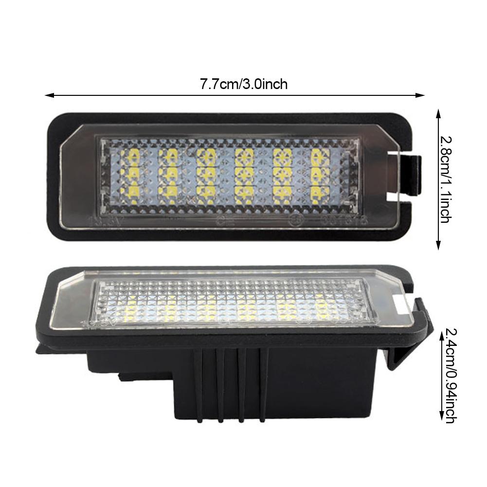 Auto-hintere Kennzeichenbeleuchtung SMD LED Lampe CANbus für B6 CC Eos Golf 4 5 6 7 MK7 Polo Superb Seat Leon Altea