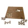 1/2/5Pcs Impossible Jigsaw Puzzles Brain-Teaser Tangram Board Games Impossible Wooden Iq Puzzles Toys For Adults