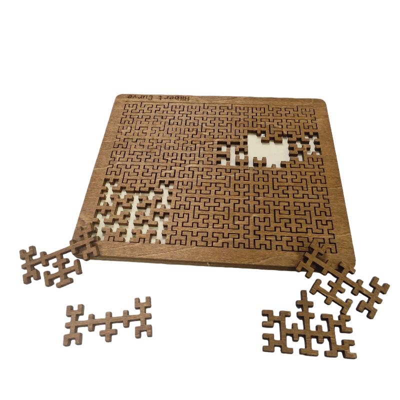 1/2/5Pcs Impossible Jigsaw Puzzles Brain-Teaser Tangram Board Games Impossible Wooden Iq Puzzles Toys For Adults