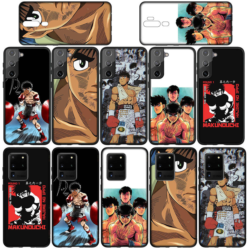 Phone Case for Samsung Galaxy S25 S24 S23 iPhone 16 15 Xiaomi Redmi Note 14 13 12 16E X 11 Pro Max OPPO Moto Huawei A05 A16 Anime Hajime No Ippo Cover