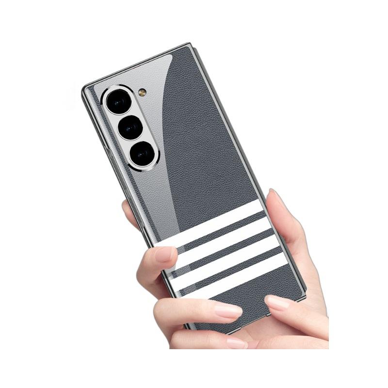 Nou pentru Samsung Galaxy Zfold6 5g Husă Telefon Pictură Creativă Hd Sticlă Securizată Lux Ușor Orificiu de Precizie Husă Protecție la Cădere