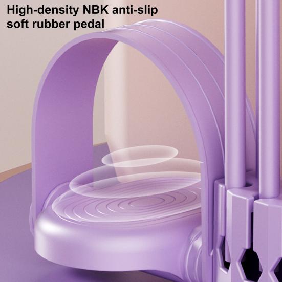 6-Rörs Pedal Ankeldragare Motståndsband med Handtag Elastisk Yoga Sit-up Dragrep Män Kvinnor Pedal Spännare Träningsredskap