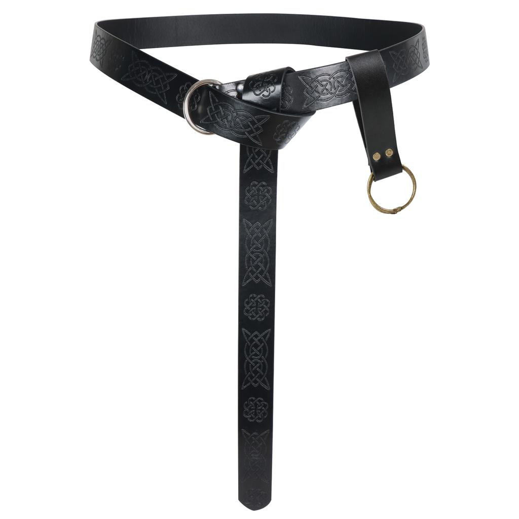 2 Piece Skirt Mug Holder Renaissance Belt Accessories Mug Belt for Medieval Viking Belt Scabbard Cosplay Costume