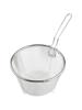 Easy Food Release Non-Stick Fry Basket Portable Colander Strainer With Handle