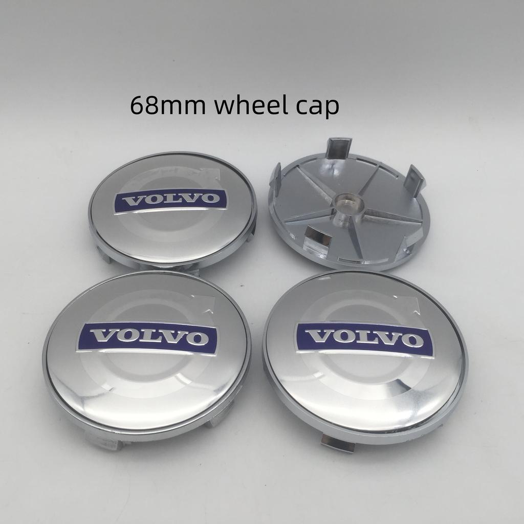 4 pezzi 56mm 60mm 68mm Per VOLVO Emblema Auto Tappo Centrale Mozzo Ruota Coprimozzo Adesivi Decalcomanie Accessori Styling