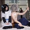 Demon Slayer Aoi Kanzaki Butterfly Mansion Cosplay Costume, Unisex Anime Role Play Outfit