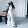 Child Fashion Street Style Y2K Clothes Set Outfit for Girls Summer T-shirt & Broken Pants Streetwear Kids Cool Clothing Suit Set