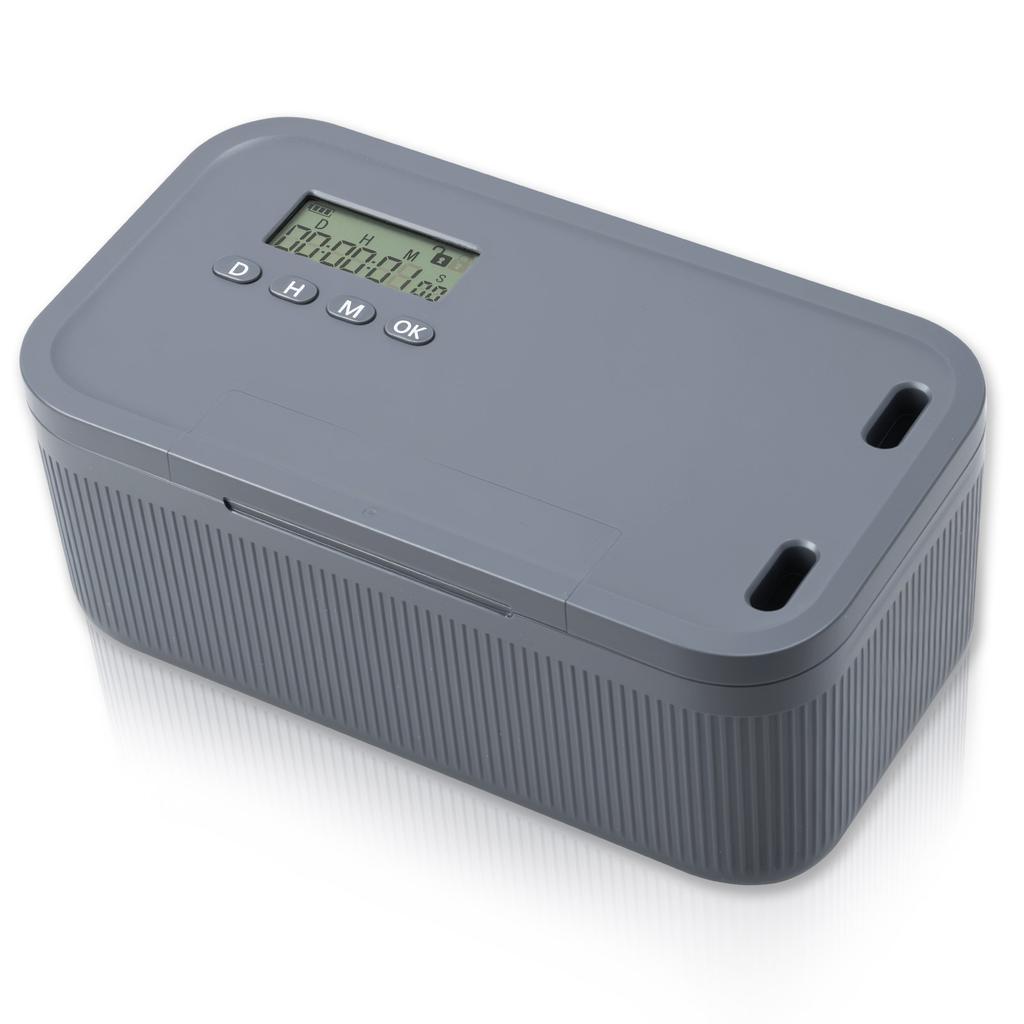 Timer Lock Boxes Electronic Lockable Container Multi Function Phones Cigarettes Personal Items  Files Items Safe Storage