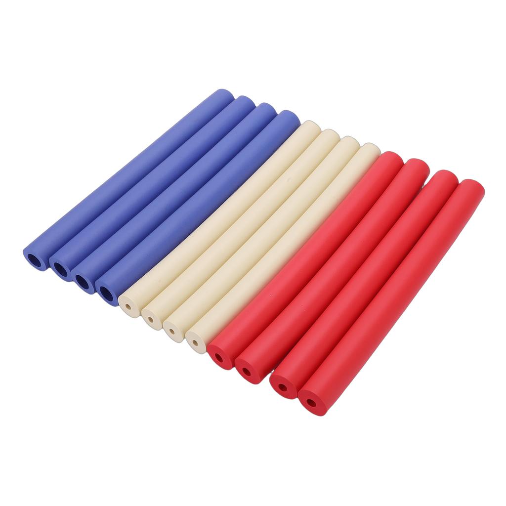 12pcs Foam Grip Tubing Non Slip Adaptive Utensils Grip Tubing Soft Cuttable Sponge Handle Cover