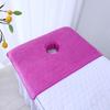 SPA Massage Table Towel with Face Hole Cover 50x80cm Comfortable Absorbent