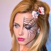 Halloween Blood Bow Clips for Women Girls Horror Eyeball Bowknot Hairpin for Halloween Theme Party Hair Accessories