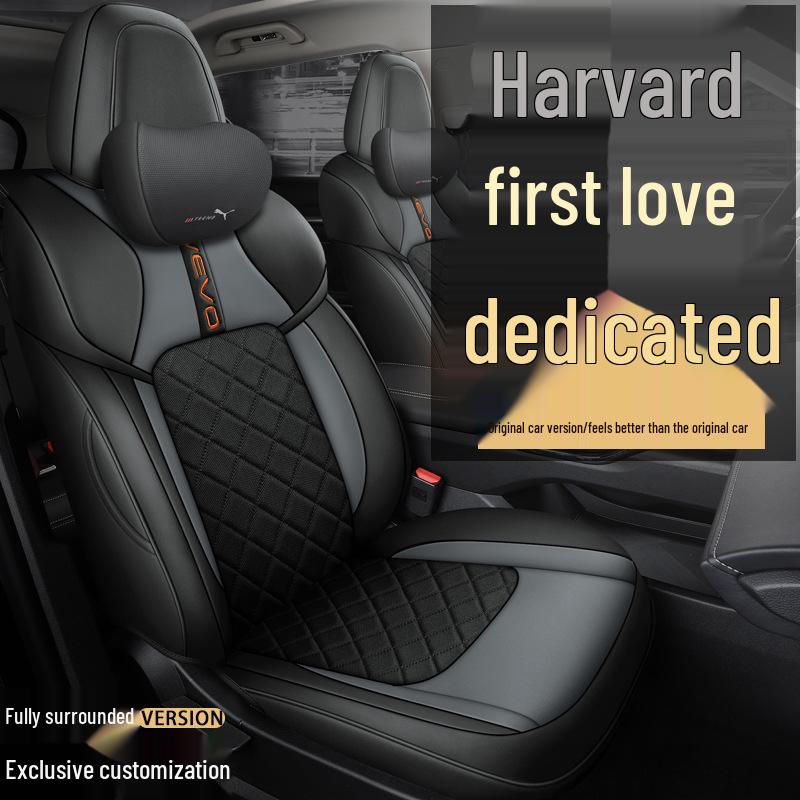 CLY Custom Full-Cover Leather Seat Cushion for Haval First Love