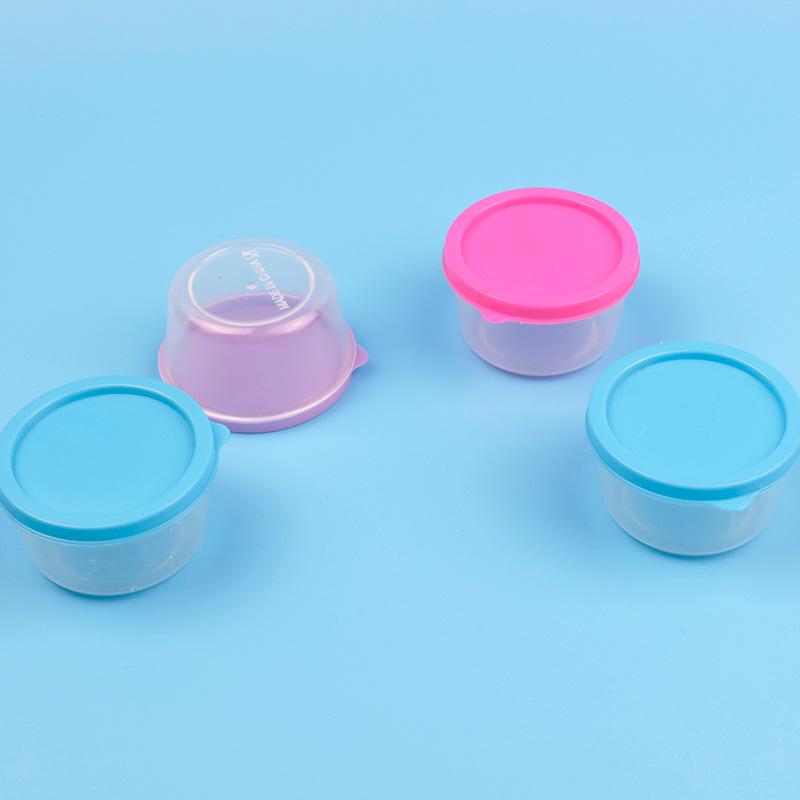 Colorful Mini Plastic Tomato Sauce & Seasoning Storage Box - Kids' Kitchen Toy