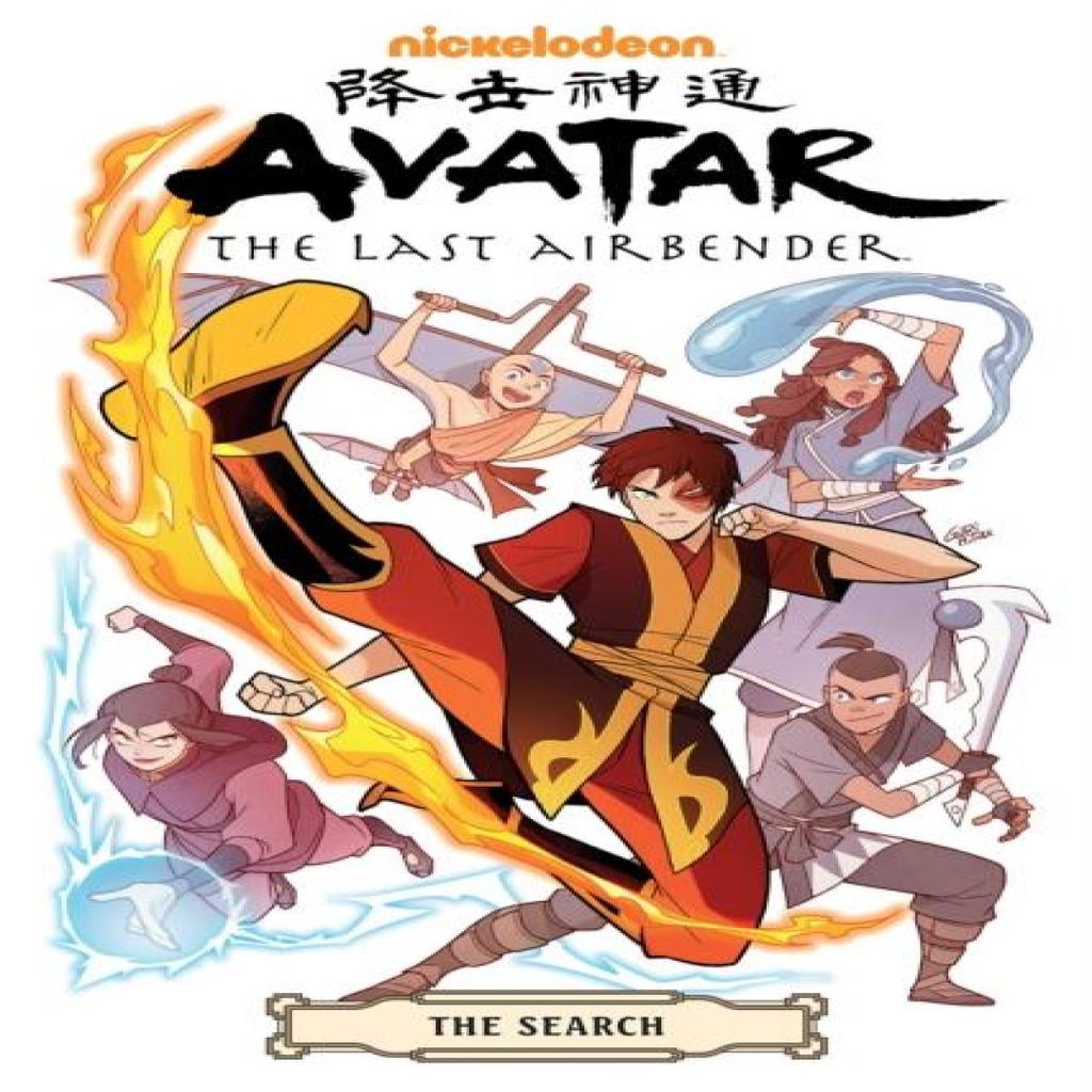 Avatar The Last Airbender The Search Omnibus by Gene Luen Yang Paperback Book 9781506721729