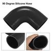 63mm 2.5" ID 90 Degree Car Elbow Coupler Silicone Hose Intercooler Tube Black
