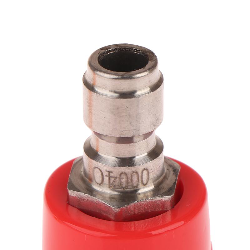 1 Piece Soft Rubber Sleeve Sector Nozzle Splash Proof Stainless Steel Nozzle High Pressure Water Gun Nozzle Car Wash Accessories