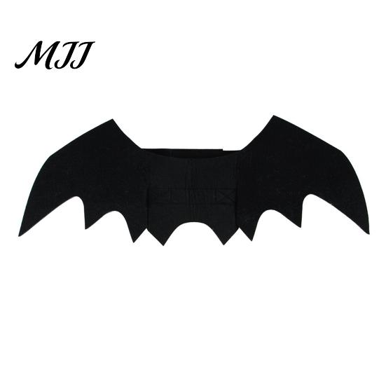 Atmungsaktives Haustierkostüm Katzen Fledermausflügel, Halloween-Kostüm, Welpen Cosplay Outfit, Flügel Niedlich für Katzen Hunde Party Verkleidungszubehör Bequem
