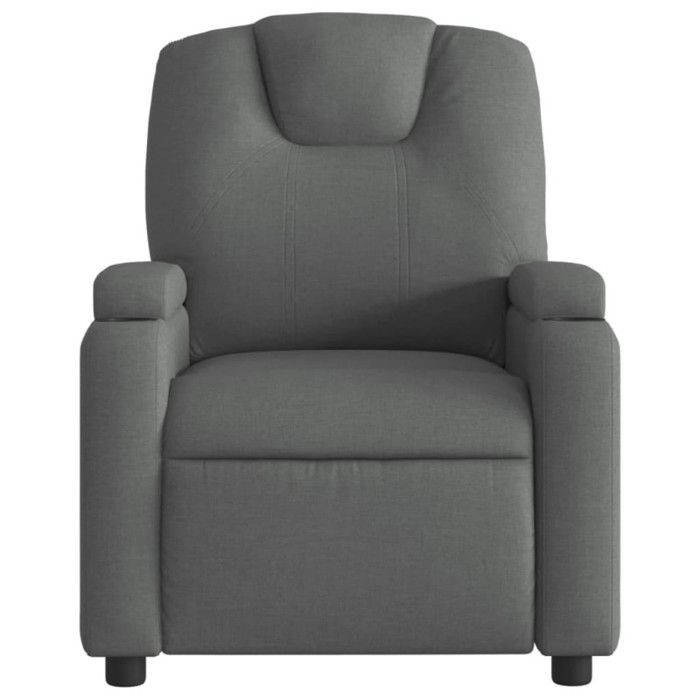 VidaXL Fauteuil Inclinable, Chaise de Relaxation avec Dossier, Siège avec Accoudoirs Rembourrés Salle de Séjour, Moderne, 372366