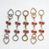 Cherry Purse Chain Extender Extension Chain Adjustable Strap for Women Fashionable Bag Accessory with Alloy Clasps