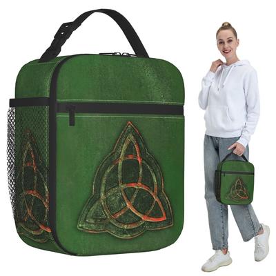 Book Of Shadows - Charmed Triquetra Design Insulated Lunch Bag for Women Office Cooler Thermal Food Box Tote Lunch Boxes