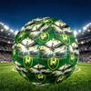 ADO Den Haag Print Size 5 Soccer Ball, PU Wear Resistant Football for Match Training and Daily Practice, Birthday Gift for Soccer Fans