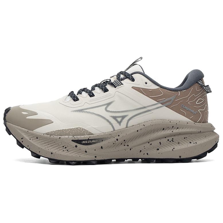 Mizuno Wave Solar V2 Sports Casual Shock Absorption Wear-Resistant Breathable Low-Top Dad Shoes Unisex Sneaker White D1GH241802