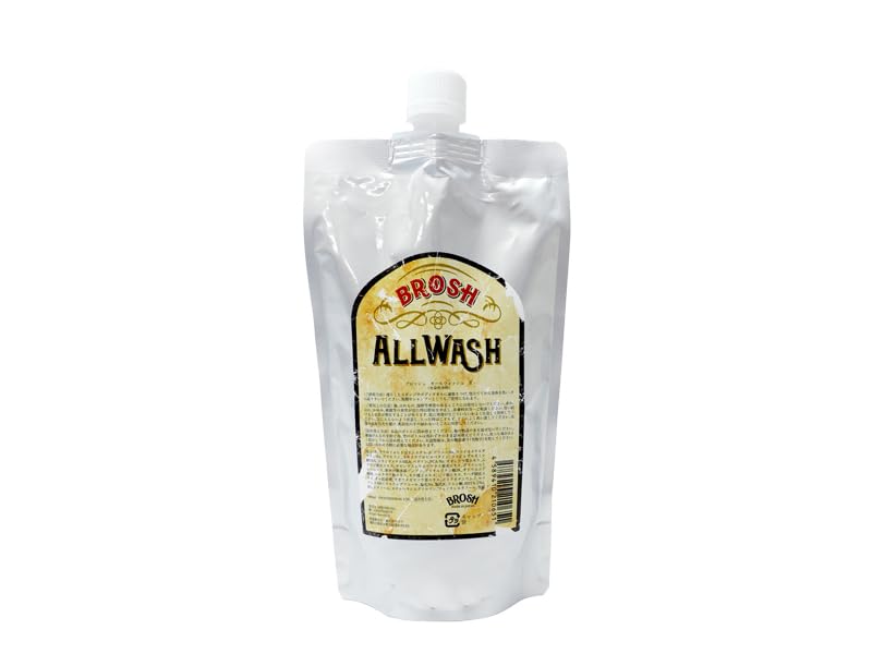 

BROSH ALL WASH 380ml 3 IN 1 Mild Whole Body Cleanser [Refill] Wash, Acidity, оранжевый